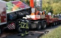 Schwerer VU PKlemm A 57 Rich Innenstadt Hoehe Koeln Chorweiler P048